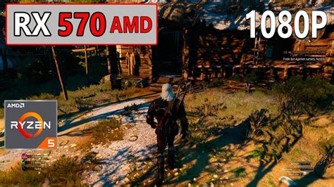 The Witcher 3 Wild Hunt RX 570 4GB R5 5500 Gráficos Alto YouTube