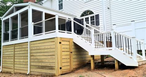 Deck Skirting Ideas Lattice Alternatives And Diy Designs Deck