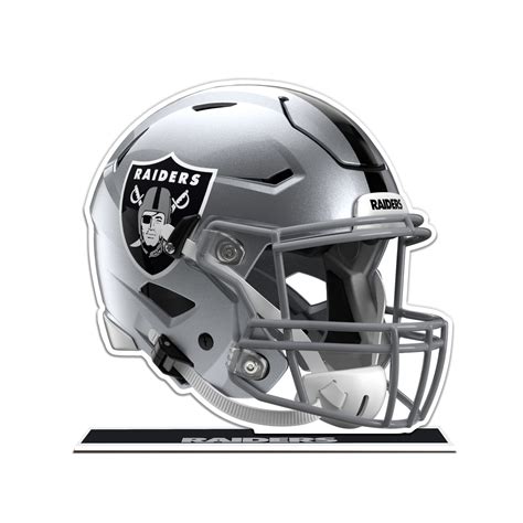 NFL Las Vegas Raiders Styrene Speed Helmet Standee – UPI Marketing, Inc.