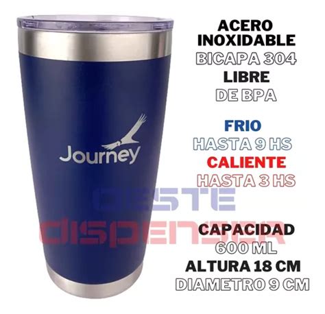 Vaso T Rmico Acero Inoxidable Journey Cerveza Fernet Gaseosa En Venta