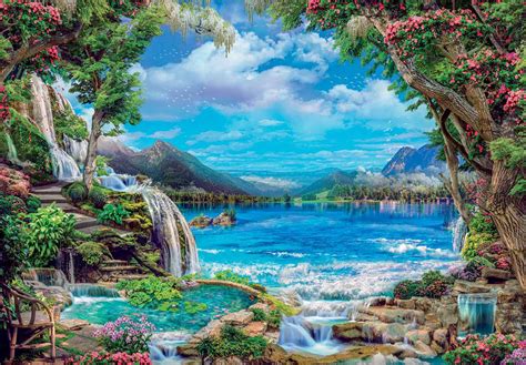 Clementoni Paradise On Earth 2000 Piece Jigsaw Puzzle