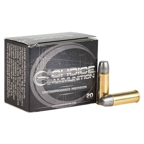 Choice Ammunition Bear Defense 45 Long Colt P 325gr Wfn Handgun Ammo