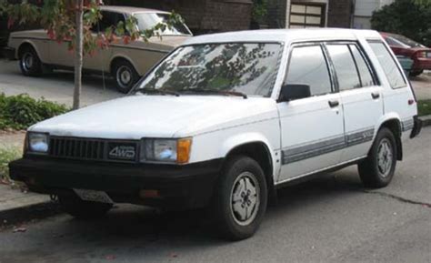 Toyota Tercel 4wd Wagon - amazing photo gallery, some information and ...