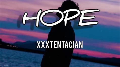 Xxxtentacion Hope Lyrics Youtube