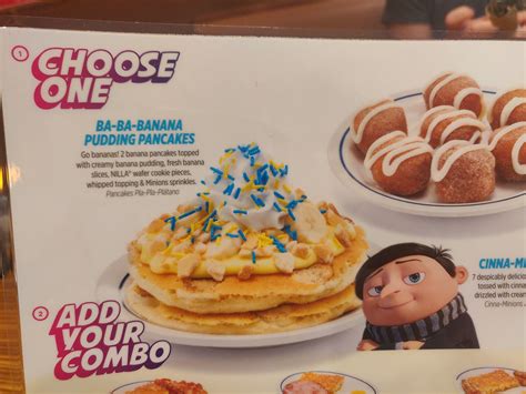 Ihop Minions Pancakes