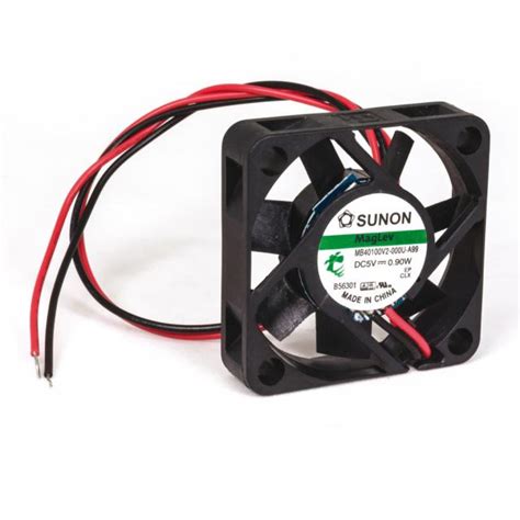 Ventillátor 5V DC 40x40x10mm - SUNON - MB40100V2-000U-A99 | RET Elektronika