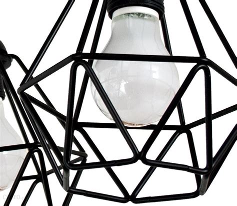 Lampa Sufitowa Diamond 3 MIX Vintage Loft Druciak