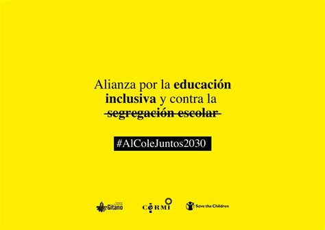 Pdf Alianza Por La Educaci N Inclusiva Y Contra La Segregaci N