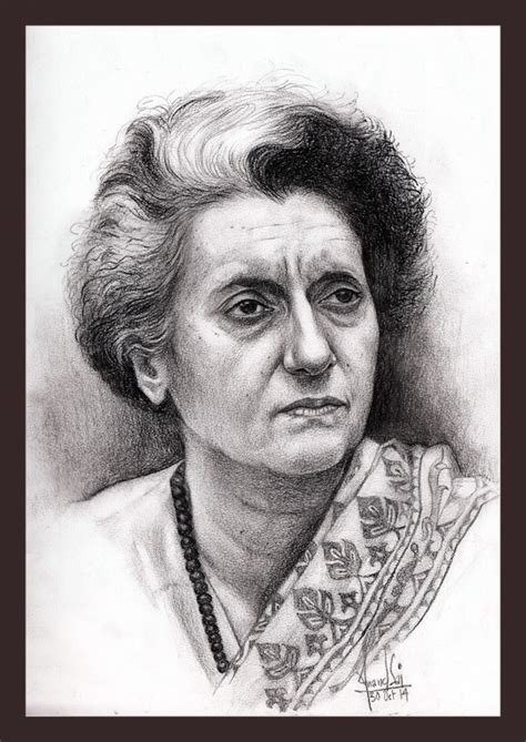 Details 72+ indira gandhi sketch photo super hot - seven.edu.vn