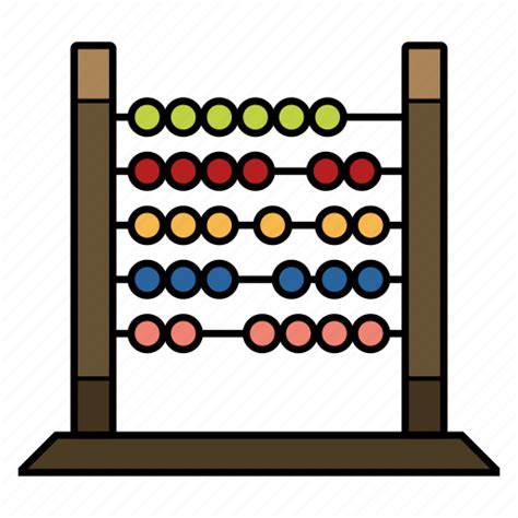 Abacus Count Math Tool Icon