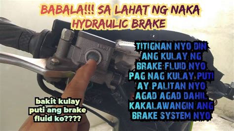 Paano Mag Palit Ng Brake Fluid Sa Motor YouTube