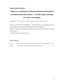 Naked Eye Colorimetric And Electrochemical Detection Of Mycobacterium Tuberculosis Toward Rapid