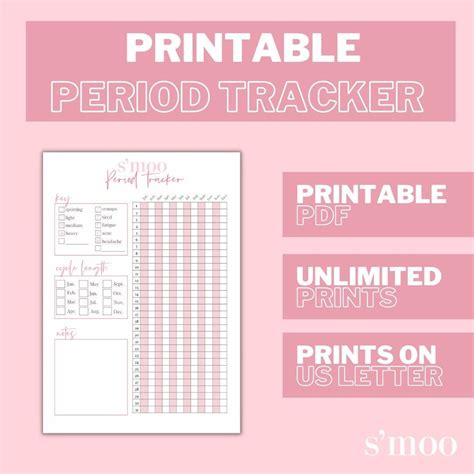 Excited To Share The Latest Addition To My Etsy Shop Printable Period