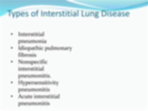 SOLUTION Interstitial Lung Disease Studypool