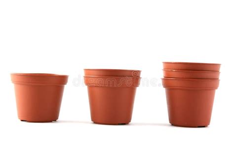 Gardening Pots stock photo. Image of nursery, isolated - 4179902