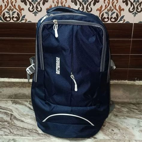 Blue Polyester Travel Backpacks Bag Capacity 25 Litre At Rs 210 In