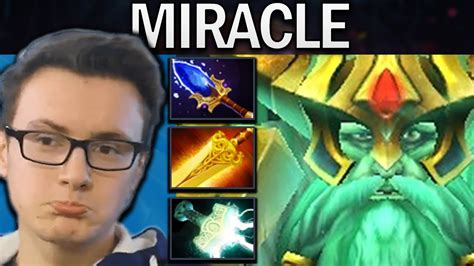 Wraith King Dota Gameplay Miracle With Mjolnir Ti Youtube