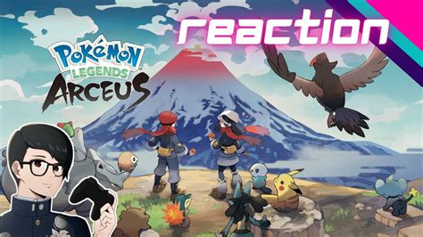 Pokémon Legends Arceus Trailer Reaction Youtube