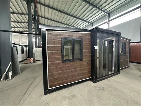 Temporary Offices Villa Plastic Film Packaging Expandable Mobile