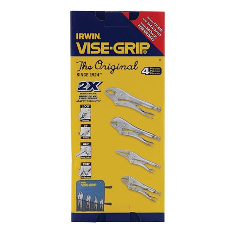 Irwin Vise Grip Locking Pliers Original 4 Piece Set Sbd Affinity