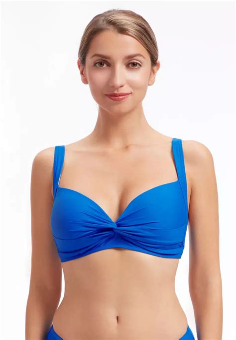 Buy Sunseeker Sunseeker Core Solid D Cup Bikini Top Online