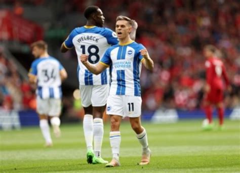 Premier League Trossards Hat Trick Helps Brighton Hold Liverpool 3 3