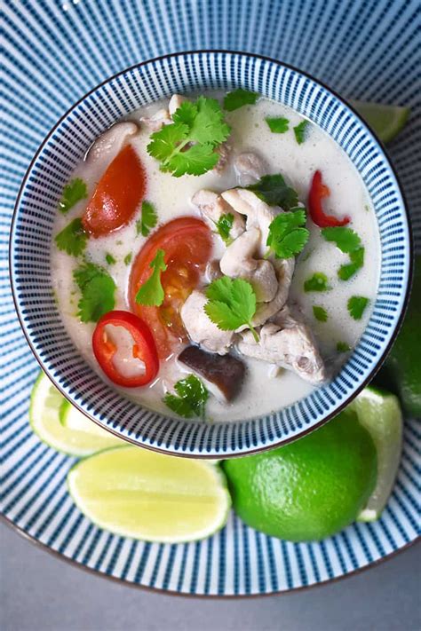 Tom Kha Gai Irresistibly Creamy Thai Coconut Soup In Minutes