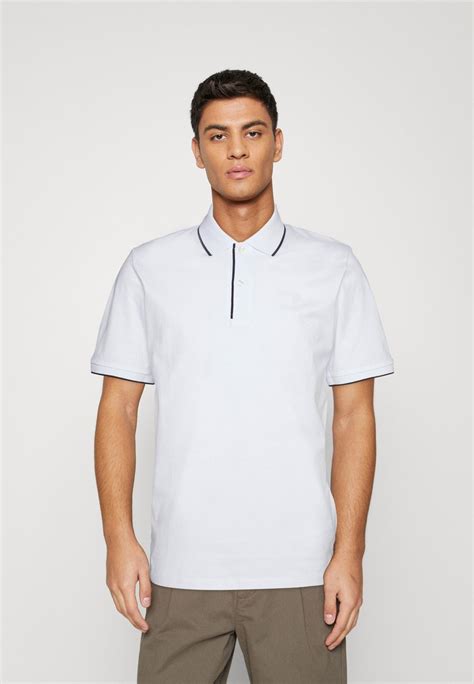 Jack And Jones Premium Jprblaporter Polo White Perfect Blue Blanc