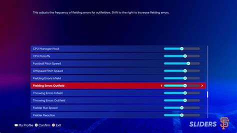 MLB The Show 22 Sliders Explained: How to Set Realistic Game Sliders ...