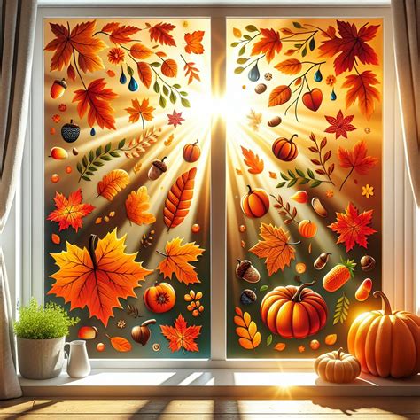 15 Fall Window Ideas: Innovative Decorations for the Autumn Season