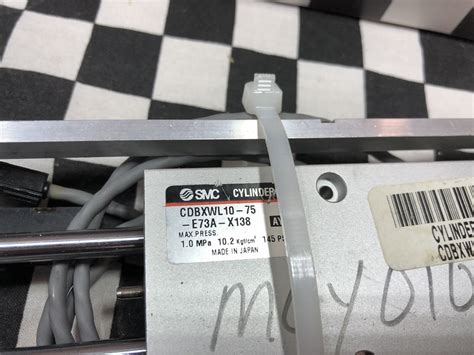 SMC Slide Bearing GUIDED CYLINDER, CDBXWL-10-75-E73A-X138 & D-E73A #Box ...