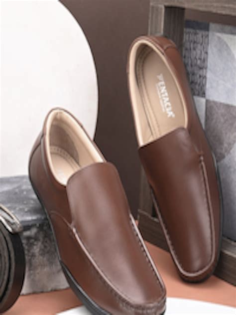 Buy Fentacia Men Genuine Leather Formal Slip On Shoes Formal Shoes For Men 22803842 Myntra