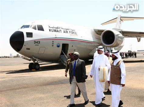 وصول طائرة ثانية من المساعدات عبر الجسر الجوي الكويتي للسودان جريدة