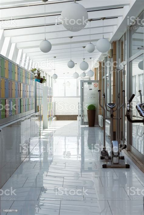 Elementary School Hallway Stock Photo - Download Image Now - Belgrade - Serbia, COVID-19, Color ...