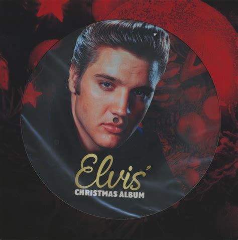 Elvis Presley Lp Elvis Christmas Album Lp Picture Disc Bear