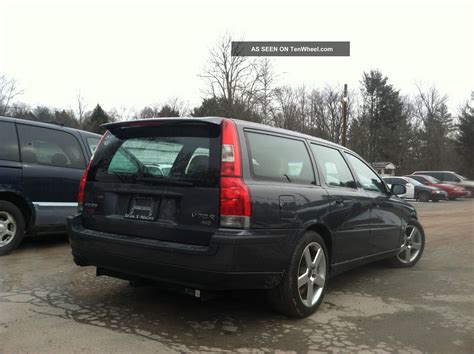 2004 Volvo V70 R Wagon 4 Door 2 5l 6 Speed Manual