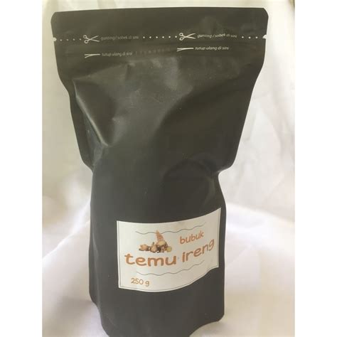 Jual Bubuk Temu Hitam Temu Ireng Curcuma Aeruginosa Gram Kemasan