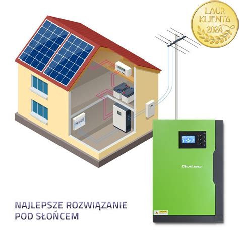 Qoltec Hybrydowy Inwerter Solarny Off Grid Kva Kw A V