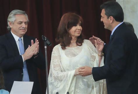 Bendición Cristina Kirchner Y Sergio Massa Comparten Acto En La Esma