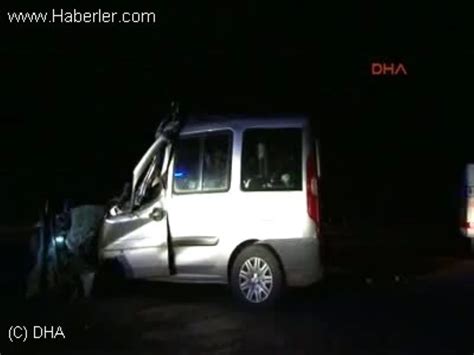 Tarsus ta Trafik Kazası 2 Ölü Haberler