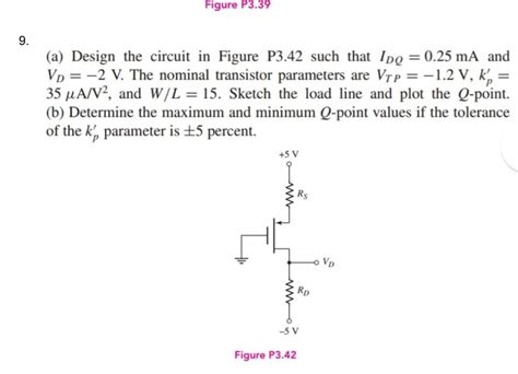 Solved A Design The Circuit In Figure P Such That Chegg