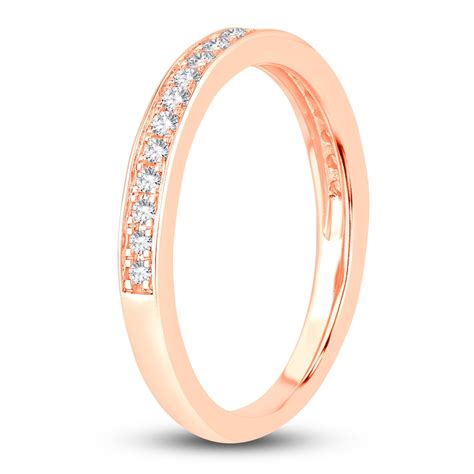 Diamond Wedding Band 1/5 ct tw Round 14K Rose Gold | Jared