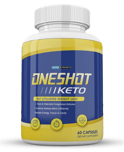 Official One Shot Advanced Ketogenic Pill Shark Formula 1300mg Made