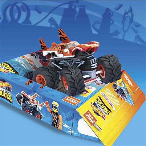 Mattel Reveals Mega Construx X Hot Wheels Monster Truck Sets