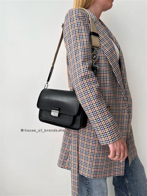 Женская брендовая кожаная сумочка michael kors bradshaw medium ...