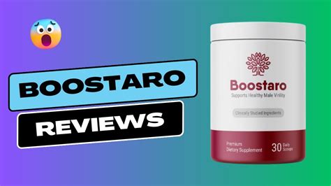 Boostaro Review Is Boostaro Good Youtube