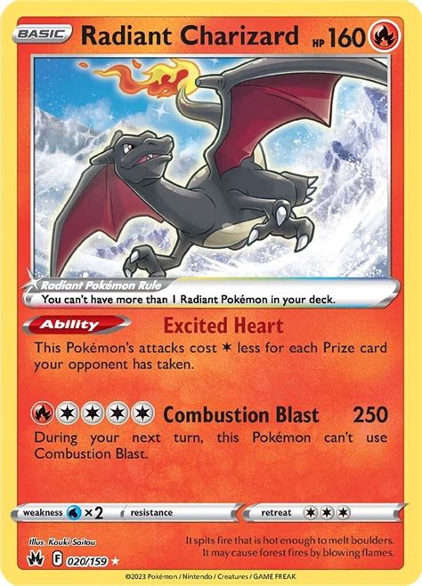 Pokemon Tcg Crown Zenith Radiant Charizard Psa