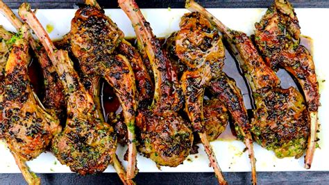 Garlic And Herb Crusted Lamb Chops Moist Easy And Delicious