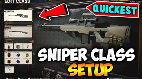 The Best Quickscoping Sniper Class Setup On Black Ops Cold War Beta