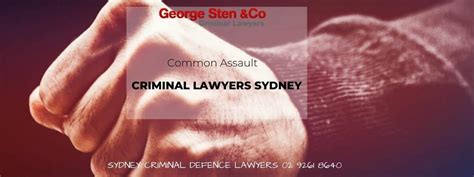 Common Assault Charges Assault Lawyers Sydney George Sten And Co